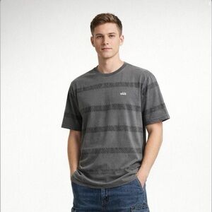 Vans Charcoal Patterned Men's Tee
